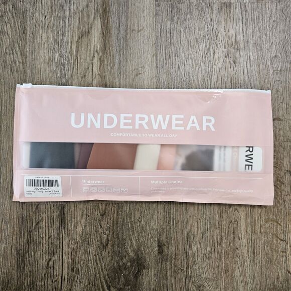 New oshkang Thongs for Women’s Seamless Women Underwear Lot Of 6 Size Small - Picture 1 of 3